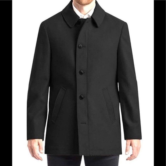 CHAPS Men’s Car Pea Coat - Picture 2 of 2